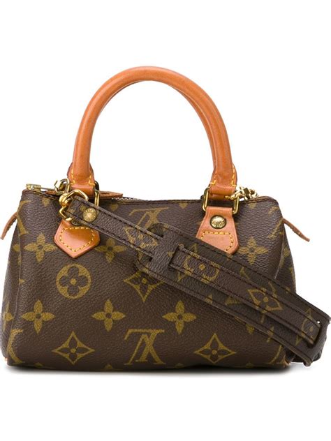 brown louis vuitton bag small